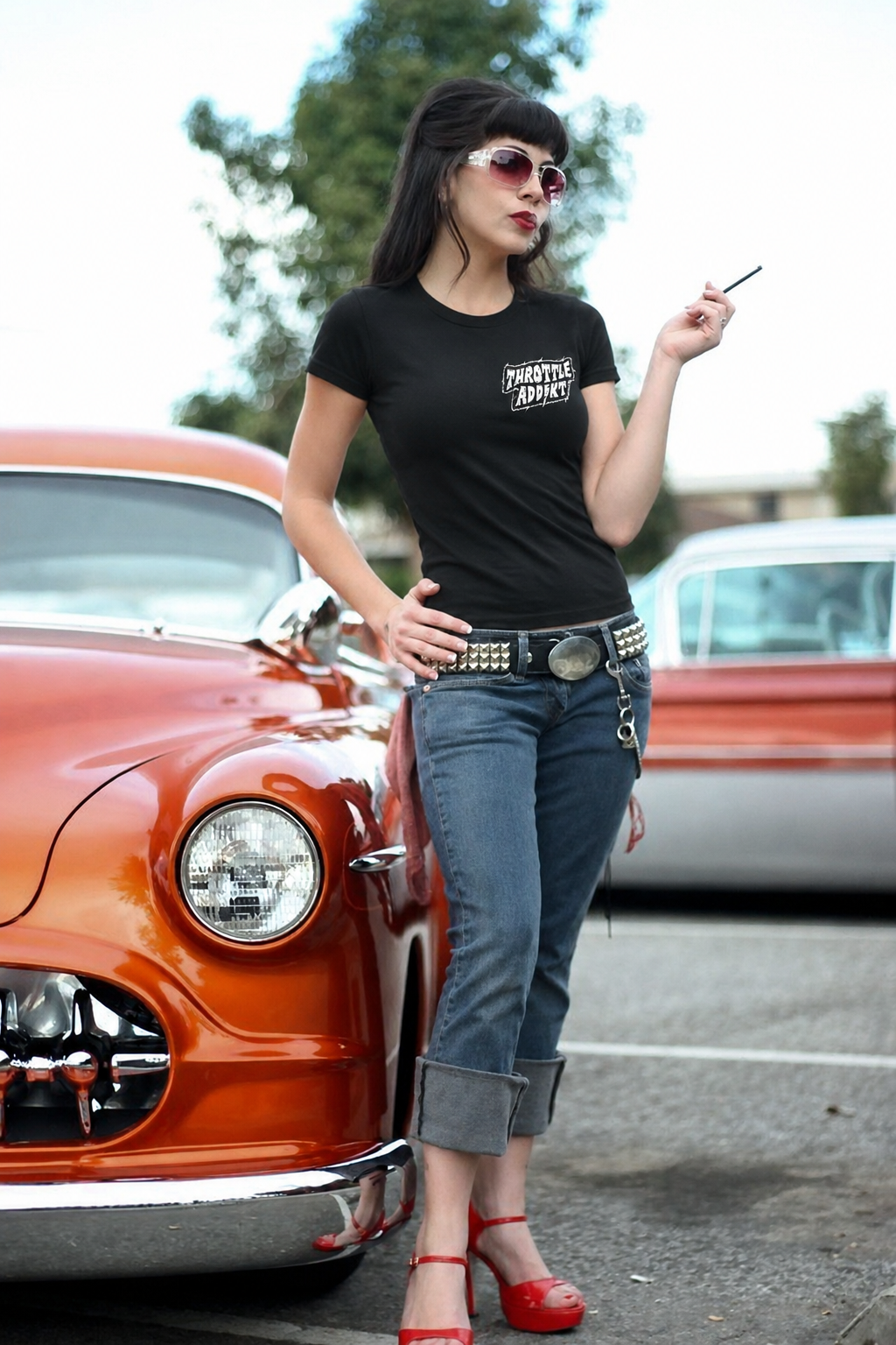 Desperado Trading Throttle Addict / All Gas No Brakes T-Shirt
