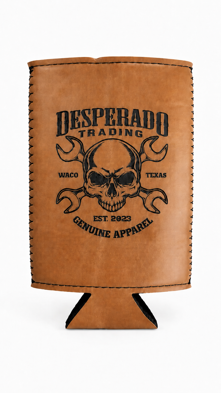 Desperado Trading Slim Can Rawhide Koozie
