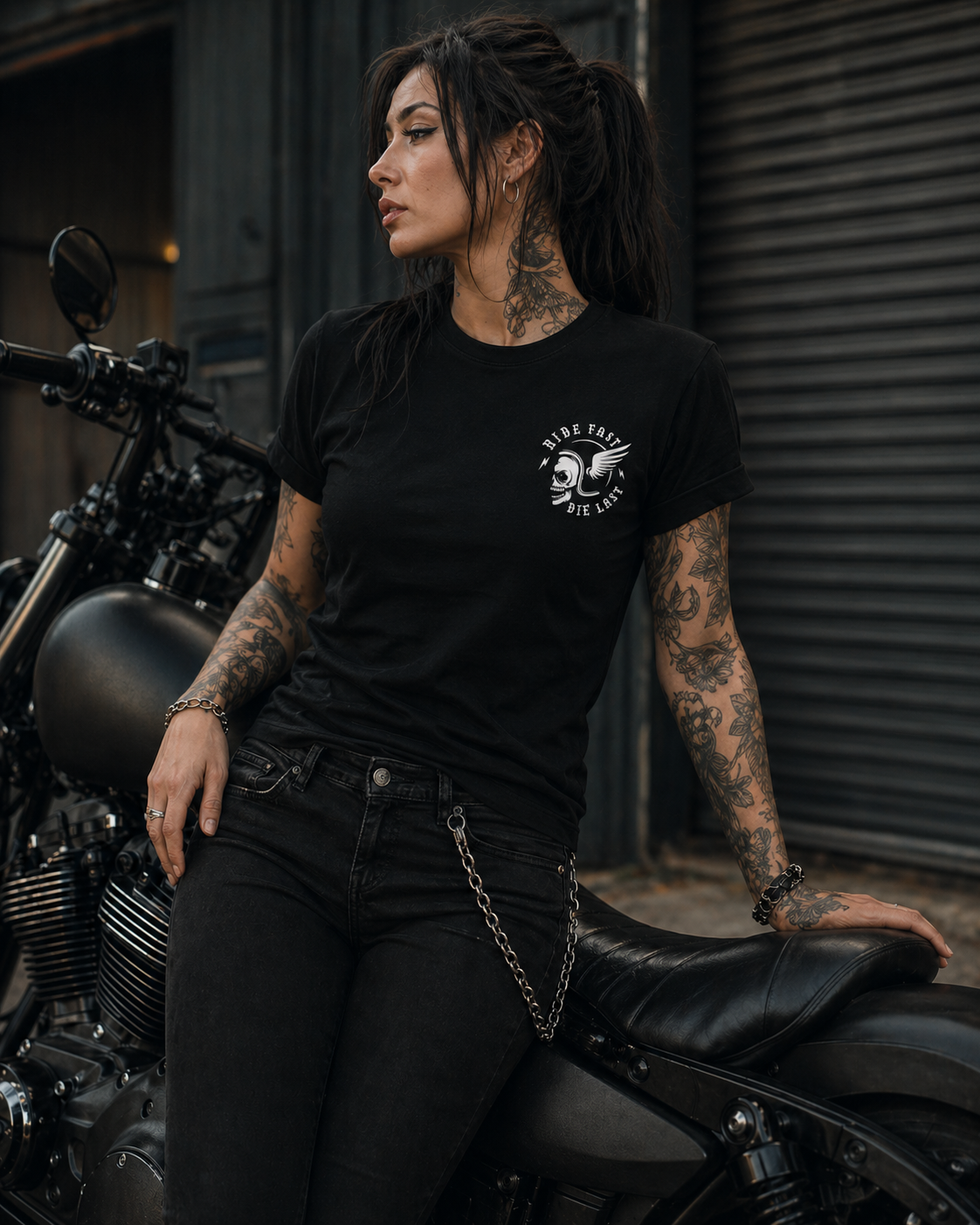 Desperado Trading Ride Fast, Die Last Tee