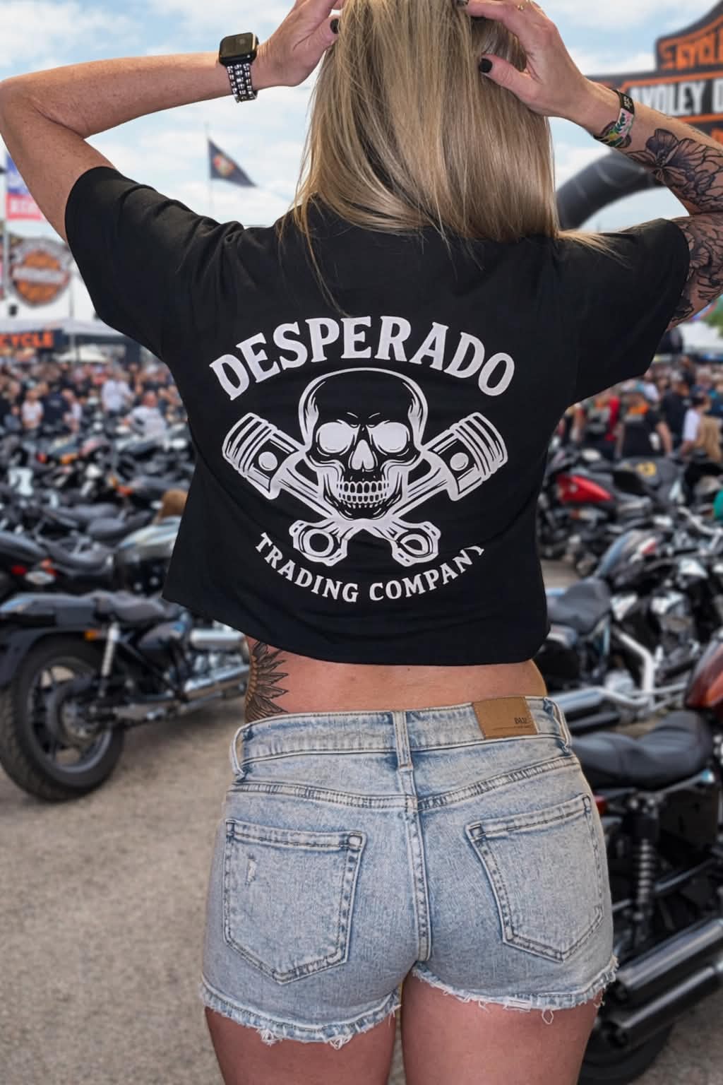 Desperado Trading Gas, Gears & Glory/ Skull w/Pistons