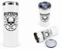 White Stainless Steel 12oz. Tumbler w/Lid